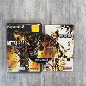 Metal Gear Solid 3 Snake Eater (Sony PlayStation 2, PS2) Tested!